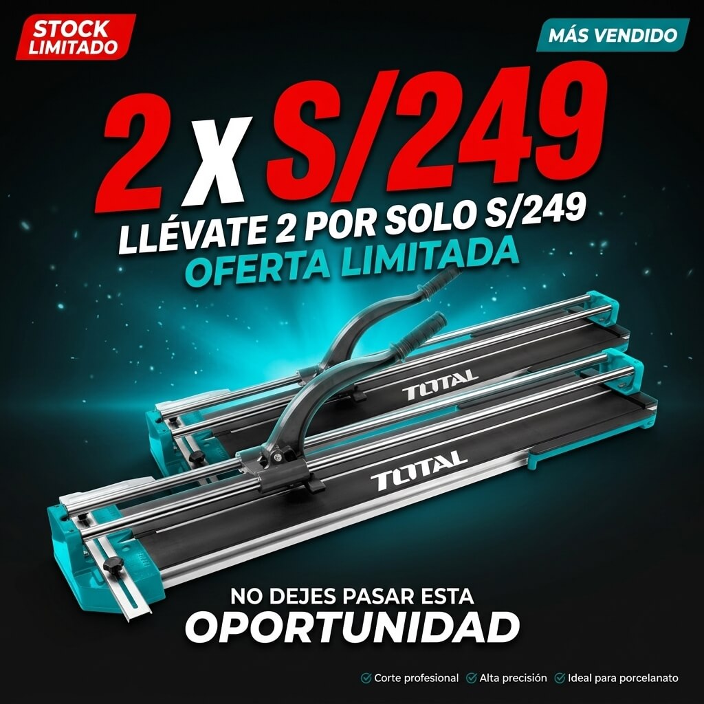 Combo de Cortadora De Cerámica 120cm